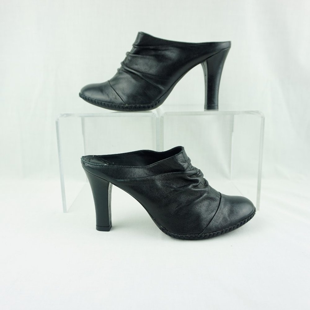 Gianni Bini Shoes Black Mules Size 8